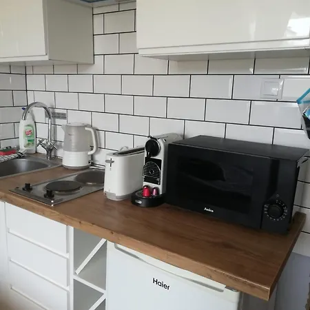 Traum Meerblick 1reihe Meerblick Balkon Seebruecke Zentrum Lage Boxbett 4 Pers 公寓 米兹多洛杰